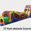 77' Extreme Obstacle 19' Slide 2-Piece 